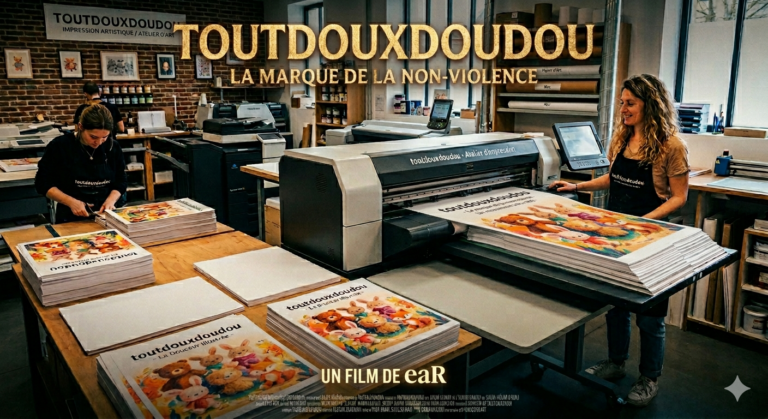 Ent. Tirage toutdouxdoudou, la marque de la non-violence